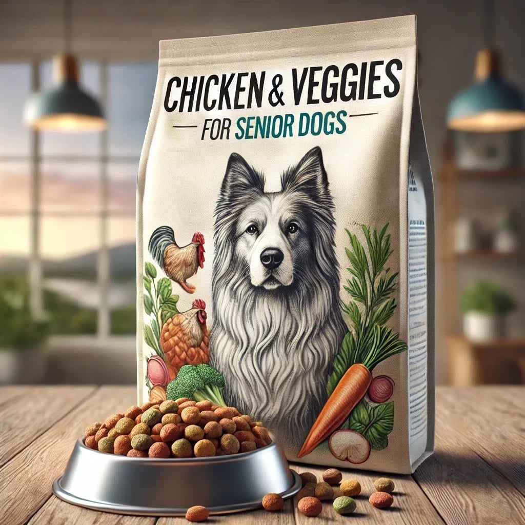 Senior Chicken & Veggies Dog Food